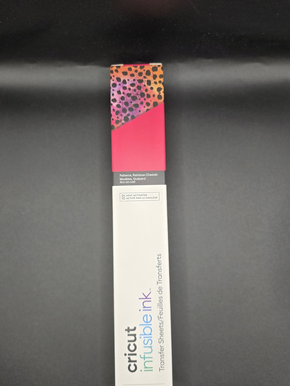Cricut Infusible Ink Sheets - Rainbow Cheetah & Hot Pink Solid